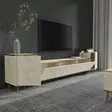 TV-bänk Hanah Home Imaj Travertine Spånskiva 180x45,2x35 cm 40x60x35 cm - TV-bänkar - 8684283033232 - 4