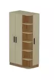 Garderob Hanah Home Luses Furu Beige Spånskiva 90x181,8x50 cm - Garderober - 8684282530022 - 5