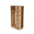 Garderob Hanah Home Luses Furu Beige Spånskiva 90x181,8x50 cm - Garderober - 8684282530022 - 6