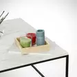Soffbord Hanah Home Poly Marmo Vit Svart Spånskiva 75x43x75 cm - Soffor - 8681875560022 - 6