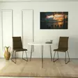 Matbord Hanah Home Sandalf Svart Vit Spånskiva 90x75x90 cm - Bord - 8681875741872 - 2