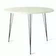 Matbord Hanah Home Sandalf Svart Vit Spånskiva 90x75x90 cm - Bord - 8681875741872 - 1