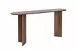 Sideboard Hanah Home Sira Valnöt Spånskiva 150x75x35 cm - Sidobord och extrabord - 8684283756872 - 1