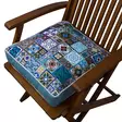 Prydnadskudde Aberto Design YM1298 Flerfärgad Bomull Polyester 42x42 cm - Kuddar och täcken - 8681181717172 - 2