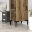 Garderob Hanah Home Kumsal P Valnöt Spånskiva 40x47,5x201,4 cm - Garderober - 8684282088752 - 7