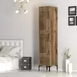 Garderob Hanah Home Kumsal P Valnöt Spånskiva 40x47,5x201,4 cm - Garderober - 8684282088752 - 6