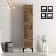 Garderob Hanah Home Kumsal P Valnöt Spånskiva 40x47,5x201,4 cm - Garderober - 8684282088752 - 2