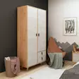 Garderob Hanah Home Suwon Ek Spånskiva 100x190x52 cm - Garderober - 8681875126822 - 3