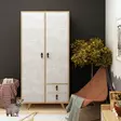 Garderob Hanah Home Suwon Ek Spånskiva 100x190x52 cm - Garderober - 8681875126822 - 2