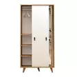 Garderob Hanah Home Yahha Ek Spånskiva 100x190x60 cm - Garderober - 8681875207552 - 4