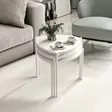 Nestingbord Hanah Home Lenny Vit Spånskiva 45x45x45 cm 45x40x45 cm 45x35x45 cm - Bord - 8683742465782 - 4