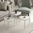 Nestingbord Hanah Home Lenny Vit Spånskiva 45x45x45 cm 45x40x45 cm 45x35x45 cm - Bord - 8683742465782 - 8