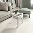 Nestingbord Hanah Home Lenny Vit Spånskiva 45x45x45 cm 45x40x45 cm 45x35x45 cm - Bord - 8683742465782 - 5