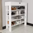 Skoskåp Hanah Home Royal Vit Spånskiva 80x90x30 cm - Skoskåp - 8684283421022 - 5