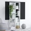Bokhylla Hanah Home Viva Vit Spånskiva 60x150x18 cm - Bokhyllor - 8683743537082 - 3