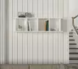 Bokhylla Hanah Home Snow Vit Spånskiva 120x33,6x19,5 cm - Bokhyllor - 8681181613382 - 3