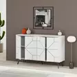 Konsolbord Hanah Home Dune Vit Spånskiva 123x62,4x35 cm - Byråer och skåp - 8683342851312 - 3