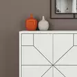 Konsolbord Hanah Home Dune Vit Spånskiva 123x62,4x35 cm - Byråer och skåp - 8683342851312 - 5