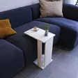 Sidobord Hanah Home Pasific C Vit Svart Spånskiva 30x61x43 cm - Sidobord och extrabord - 8681875880632 - 2