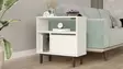 Sidobord Hanah Home On6W Vit Spånskiva 60x60x25,5 cm - Sidobord och extrabord - 8684282369172 - 2