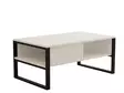 Soffbord Hanah Home Devon Vit Spånskiva 100x60x44 cm - Soffbord - 8683743246632 - 1
