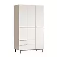 Garderob Hanah Home On15W Vit Spånskiva 112,2x195,6x55 cm - Garderober - 8684282369622 - 1