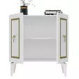 Konsolbord Hanah Home Capri Vit Guld Spånskiva 75x79x40 cm - Byråer och skåp - 8683742835882 - 7