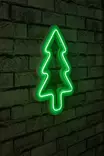 LED Väggdekor Wallity Christmas Pine Grön Plast 21x30 cm - Ljussmycken och ljusfigurer - 8683342217392 - 3