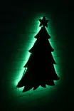 MDF-tavla Wallity Christmas Pine Green MDF 20x27 cm - Ljussmycken och ljusfigurer - 8683342217842 - 3