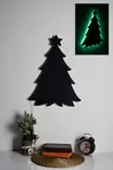 MDF-tavla Wallity Christmas Pine Green MDF 20x27 cm - Ljussmycken och ljusfigurer - 8683342217842 - 2