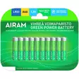 Grön Kraft AAA LR03 1,5V alkaliska batterier, 10 st - Alkaliska batterier - 6435200275622 - 1