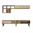 TV-bänk Hanah Home Milan Valnöt Spånskiva 180x40x35 cm - TV-bänkar - 8681875828092 - 1