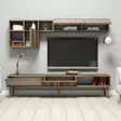 TV-bänk Hanah Home Milan Valnöt Spånskiva 180x40x35 cm - TV-bänkar - 8681875828092 - 3