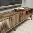 TV-bänk Hanah Home Milan Valnöt Spånskiva 180x40x35 cm - TV-bänkar - 8681875828092 - 6