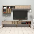 TV-bänk Hanah Home Milan Valnöt Spånskiva 180x40x35 cm - TV-bänkar - 8681875828092 - 2