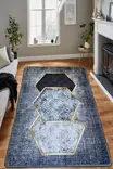 Gångmatta Conceptum Yellowstone Fume Polyester 80x100 cm - Små mattor och gångmattor - 8683342629232 - 2