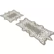 Badrumsmatta Set Mijölnir Krämvit 100% Polyester Halkfri Antibakteriell Maskintvättbar 50x60 cm & 60x100 cm - Badrumsmattor och våtrumsmattor - 8682870990012 - 4