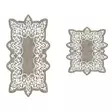 Badrumsmatta Set Mijölnir Krämvit 100% Polyester Halkfri Antibakteriell Maskintvättbar 50x60 cm & 60x100 cm - Badrumsmattor och våtrumsmattor - 8682870990012 - 1