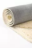 Badrumsmatta Set Mijölnir Krämvit 100% Polypropylen Halkfri 50x80 cm & 40x50 cm - Badrumsmattor och våtrumsmattor - 8684283557622 - 5