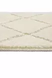 Badrumsmatta Set Mijölnir Krämvit 100% Polypropylen Halkfri 50x80 cm & 40x50 cm - Badrumsmattor och våtrumsmattor - 8684283557622 - 3