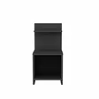 Sängbord Hanah Home Ullman Antracit Spånskiva 35,6x37,4x72 cm - Nattduksbord - 8683743120062 - 5