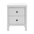 Sängbord Hanah Home Kmd992Bb Vit Spånskiva 46x66x44 cm - Nattduksbord - 8684282333302 - 4