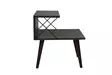 Sängbord Hanah Home Cross Antracit Spånskiva 50x55x40 cm - Nattduksbord - 8683342427562 - 6