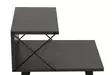 Sängbord Hanah Home Cross Antracit Spånskiva 50x55x40 cm - Nattduksbord - 8683342427562 - 7