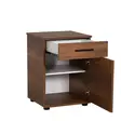 Sängbord Hanah Home Kmd511Oo1 Valnöt Spånskiva 40x57x39 cm - Nattduksbord - 8684282333272 - 9