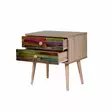 Sängbord Hanah Home Two 726 Sonoma Ek Spånskiva 60x61x40 cm - Nattduksbord - 8681875340822 - 4