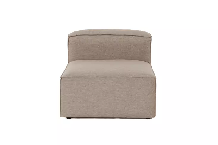 Fåtölj Atelier del Sofa Fora O1 Brun Linne 83x105x66 cm - Soffor - 8684282422372 - 1