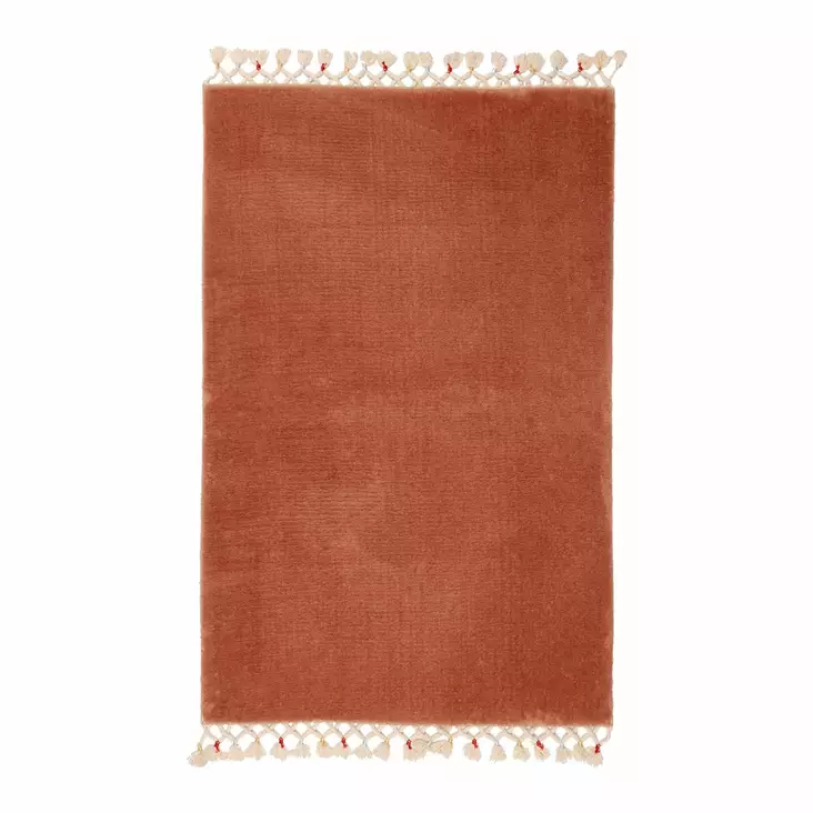 Badrumsmatta Mijölnir Brun 100% Akryl Halkfri Antibakteriell 50x75 cm - Badrumsmattor och våtrumsmattor - 8683342422932 - 1