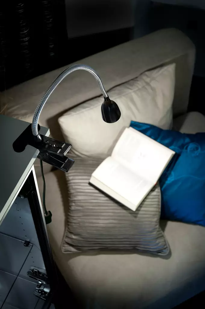 Airam Stella klipsivalaisin musta - Lampor och lysrör - 6435200180032 - 1