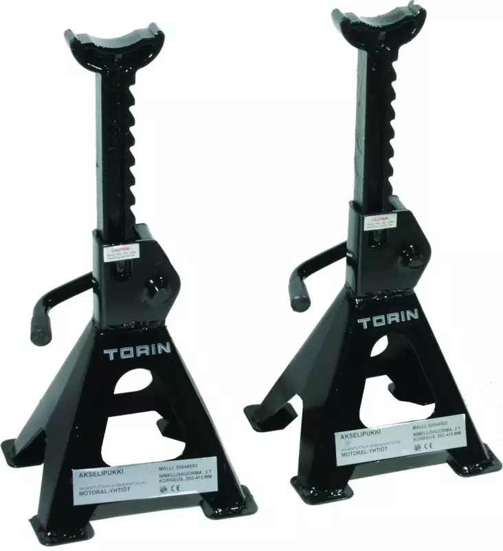 Akselipukki 2 t - pari - Domkrafter och pallbockar - 6417196577072 - 1